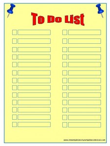 to do list Template